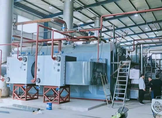 山东3台SZS燃气蒸汽锅炉