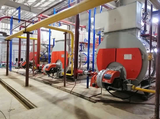 山西3台10吨低氮冷凝蒸汽锅炉